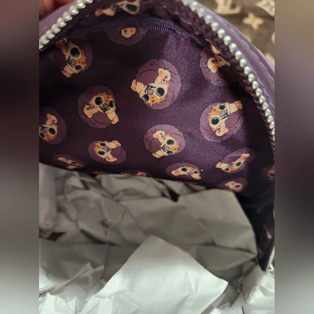Loungefly Purple Backpack-Tuktuk